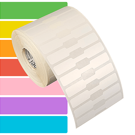 Etiqueta adesiva de jóias e óculos 65x10mm Térmica (impressão sem ribbon) - Rolo c/ 2308 (30m)