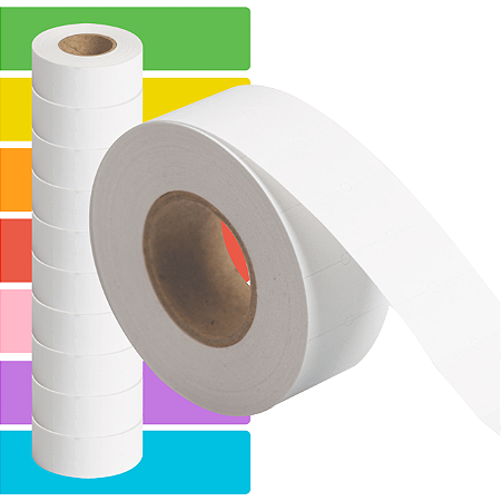 Etiqueta refil Etiquetadora ML 8500 (21x12mm) - 10 rolos com 1000