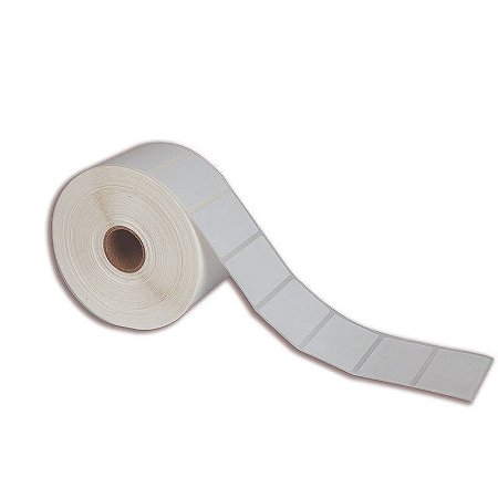 Etiqueta 50x30mm (1 coluna) Térmica adesiva (não precisa de ribbon) para impressora térmica direta - Rolo com 909 (30m)