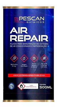 Gas Fluido De Limpeza Air Repair 500 Ml