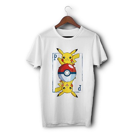 Camiseta Pikachu Carta