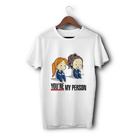 Camiseta Grey's Anatomy Meredith e Cristina