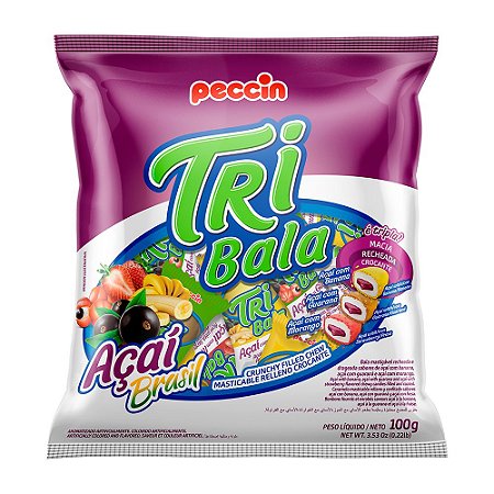 Bala Tribala Açaí Sortida 100g