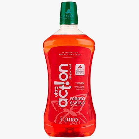 Antisséptico Bucal Ultra Action Menta Swiss 1000ml