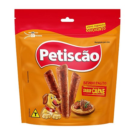 Petiscão Bifinho Palito Mastigável Sabor Carne - 250g