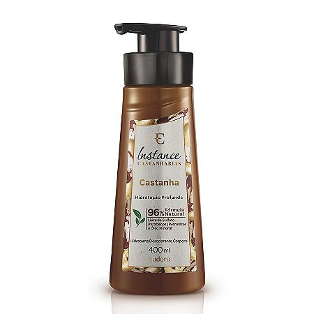 Hidratante Desodorante Corporal Instance Castanharias Castanha 400ml