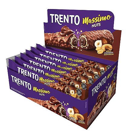 Trento Wafer Massimo Nuts Com 16un