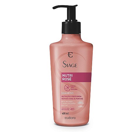 Shampoo Siàge Nutri Rose 400ml