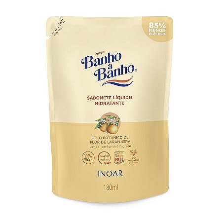 Sabonete Líquido Flor de Laranjeira Banho a Banho 180ml