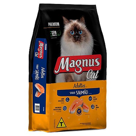 Magnus Premium Gatos Adultos Salmão 1kg