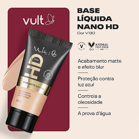 Base Líquida Vult Nano HD V130 Niina Secrets