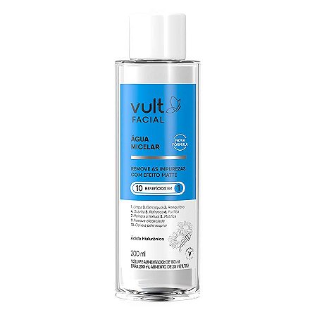 VULT Água Micelar Facial 200ml