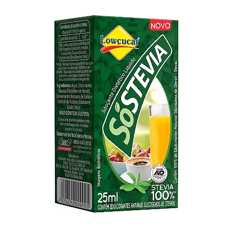 Adoçante Líquido Lowçucar Sostevia 25ml