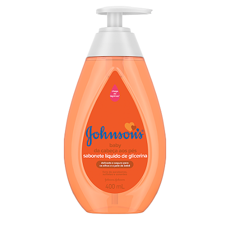 Johnson's Baby Sabonete Líquido da Cabeça Aos Pés Glicerinado 400ml