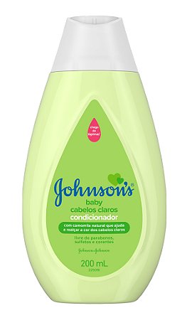 Johnson's Baby Condicionador Infantil Cabelos Claros - 200 mL