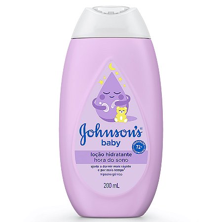 Johnson's Baby Loção Hidratante Hora do Sono - 200mL