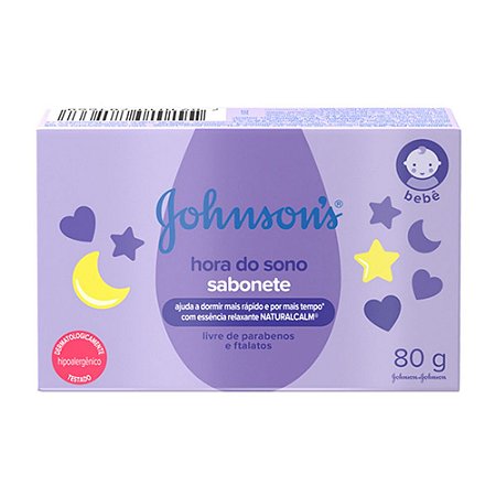 Johnson's Baby Sabonete Infantil Hora do Sono - 80g