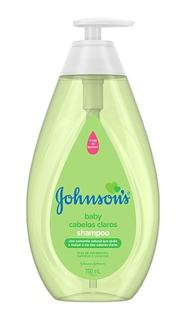 Johnson's Baby Shampoo Infantil Cabelos Claros -750mL