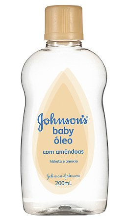 Johnson's Baby Óleo com Amêndoas - 200 mL