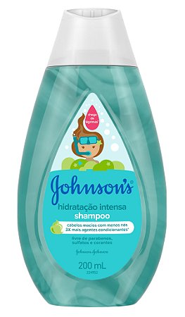 Johnson's Baby Shampoo Infantil Hidratação Intensa 200 ml