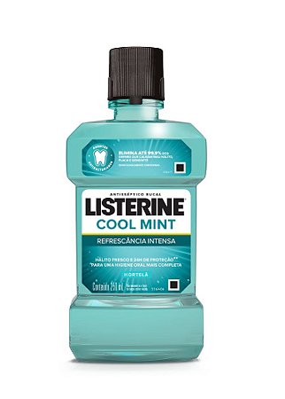 Enxaguatório Bucal Listerine Cool Mint - 250 mL
