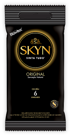 Preservativo Skyn Sensação de Usar Nada - 6 Unidades