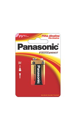 Panasonic Bateria Alcalina 9V- 1 Unidade
