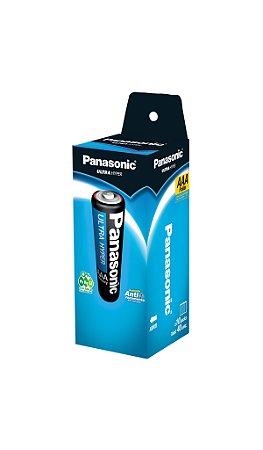 Panasonic Pilha Comum Palito AAA  - Tubo Com 40 Unidades