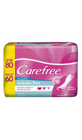 Protetor Diário Carefree Flexi - Leve 80 Pague 60