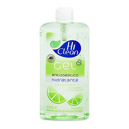 Álcool Gel Hi Clean Frutas Cítricas - 500ml