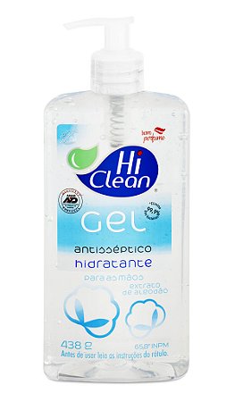 Álcool Gel Hi Clean Extrato De Algodão - 500ml