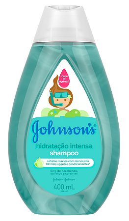 Johnson's Baby Shampoo Infantil Hidratação Intensa - 400 ml