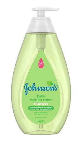 Johnson's Baby Shampoo Infantil Cabelos Claros - 400 mL