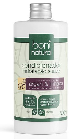 Condicionador Argan e Linhaça Boni Natural - 500ml