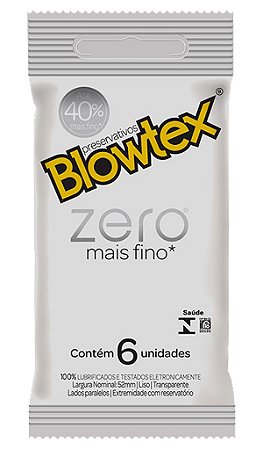 Preservativo Blowtex Zero - 6 Unidades