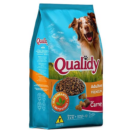 Qualidy Original Cães Adultos Sabor Carne 10,1kg