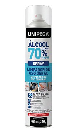 Álcool 70% Spray 400ml/290g