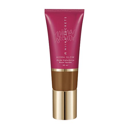 Base Líquida Niina Secrets Hidra Glow Cor 80 30ml