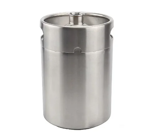 Growler (Barril) em Inox 5 Litros sem Tampa