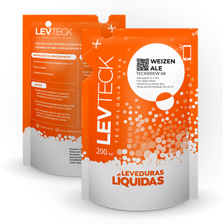 Levedura Weizen Ale TB 68 - Levteck