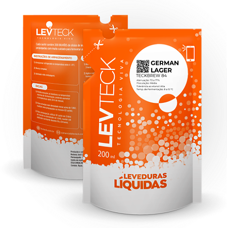 Levedura German Lager TB 84 - Levteck