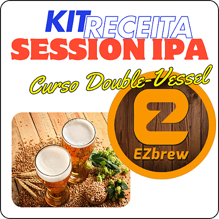 Kit Receita Curso Double Vessel - Session IPA