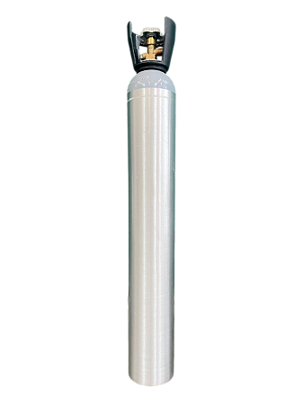 Cilindro de Alumínio para CO² c/ Válvula e Alça - Capacidade 8,5kg