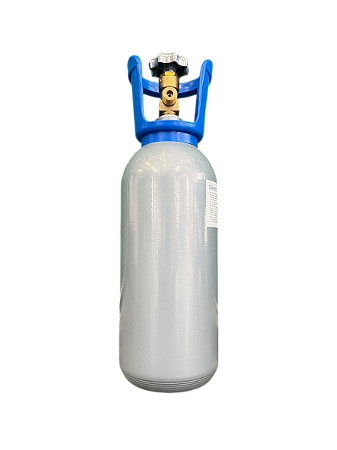 Cilindro de Ferro para CO² c/ Válvula e Alça - Capacidade 3kg