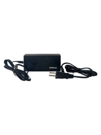 Fonte Eletrônica AC/DC 12,8 Vdc 5 A Bivolt Intelbras ( Comando Remoto )