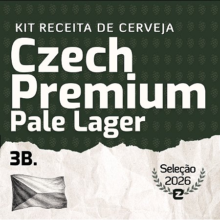 Kit Receita Czech Premium Pale Lager 2026 EZbrew