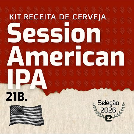 Kit Receita Session American India Pale Ale 2026 EZbrew