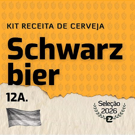 Kit Receita Schwarzbier 2026 EZbrew