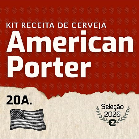 Kit Receita American Porter 2026 EZbrew