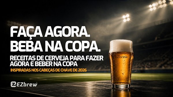 Kit Receita Brasil - Catharina Sour - Copa do Mundo 2026 EZbrew
